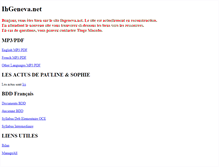 Tablet Screenshot of ihgeneva.net